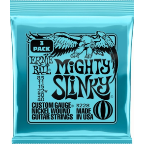 Ernie Ball 3228 Mighty Slinky Nickel 3-Pack